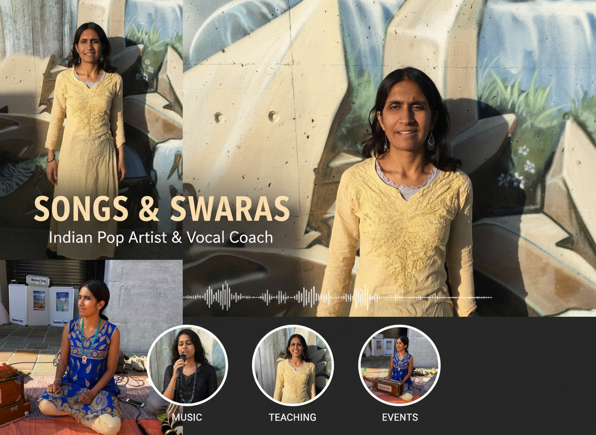 Firefly GeminiFlash Image Pour Un Site Web Dune Artiste De Musique Indienne Et Pop Qui Donne Aussi Des C 365946